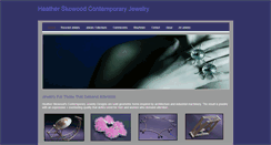 Desktop Screenshot of heatherskowoodjewelry.com